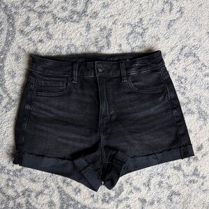 American Eagle Outfitters Black Jean Shorts